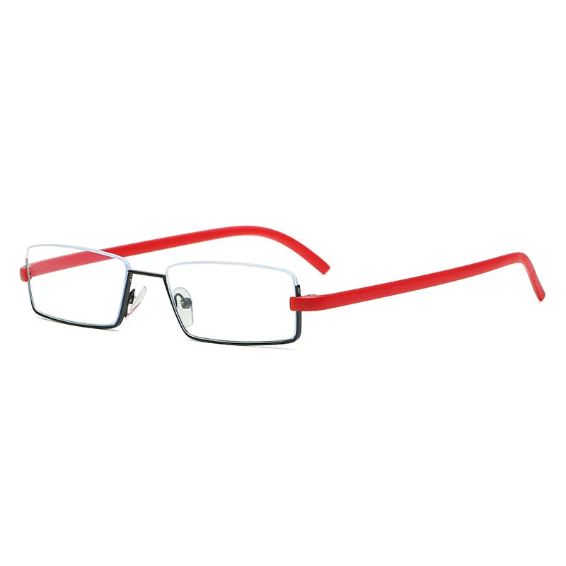 2023 Blue Light Reading Glasses New Fashion Half Frame Presbyopia Glasse for Men and Women Portable Fashion with Box Eyewear