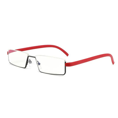 2023 Blue Light Reading Glasses New Fashion Half Frame Presbyopia Glasse for Men and Women Portable Fashion with Box Eyewear