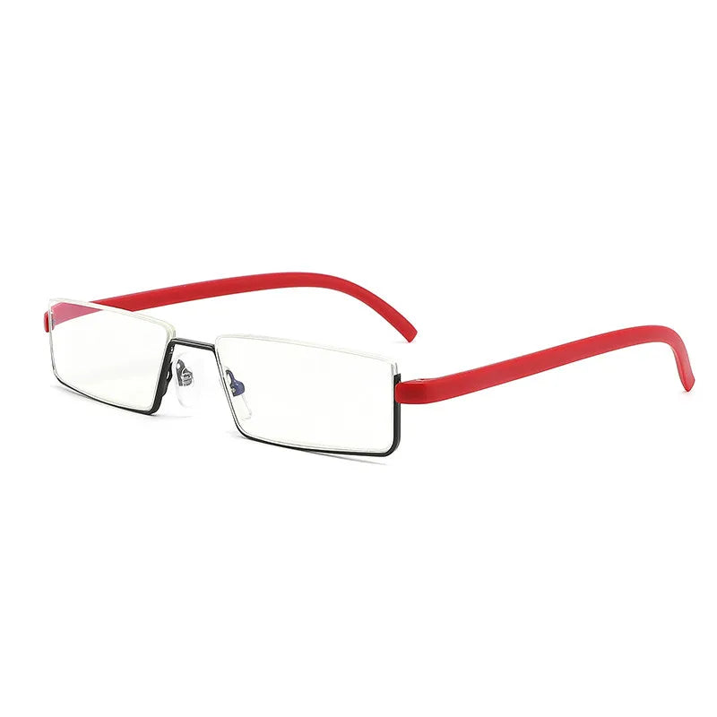 2023 Blue Light Reading Glasses New Fashion Half Frame Presbyopia Glasse for Men and Women Portable Fashion with Box Eyewear